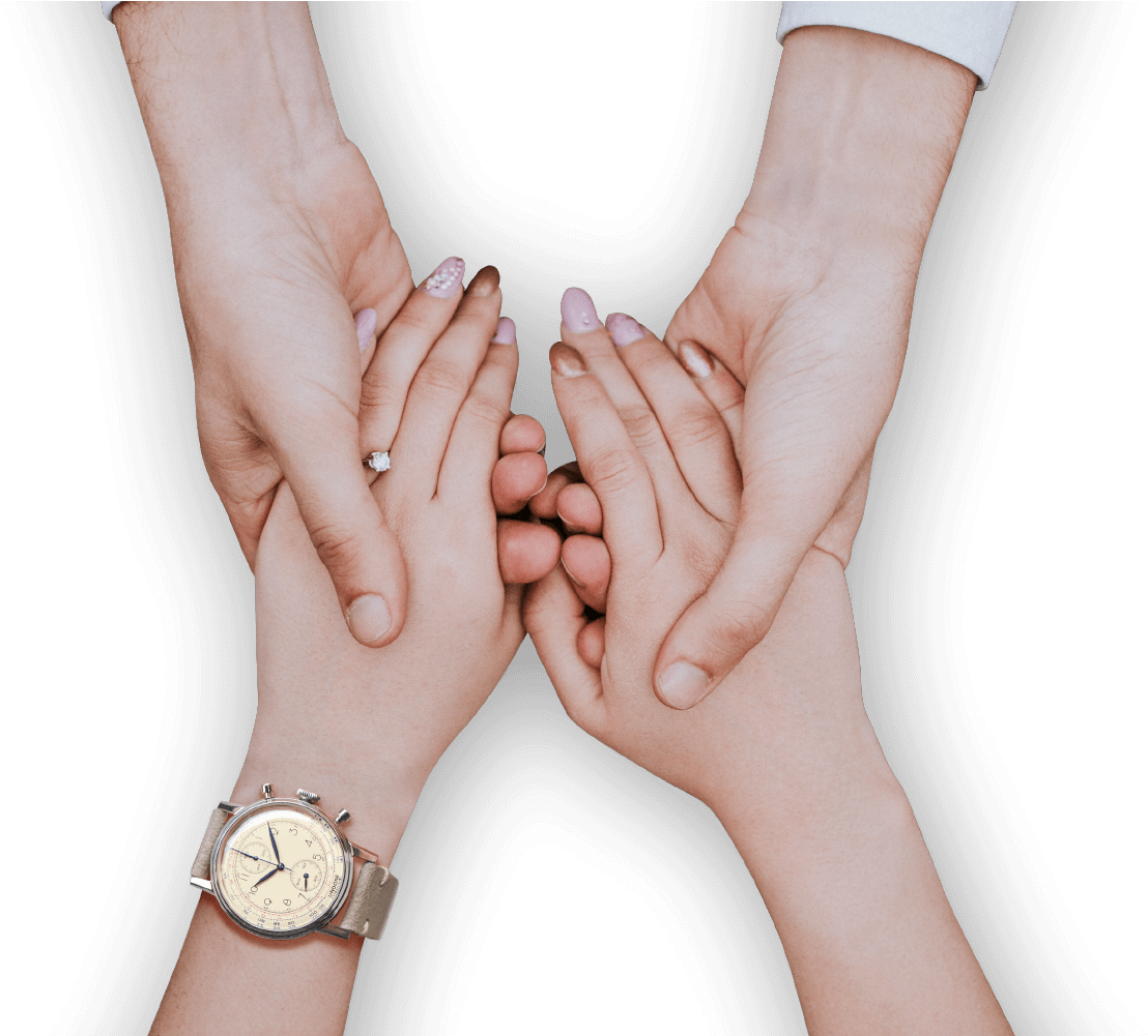 Undone - Holding Hands Clipart (1437x1000), Png Download