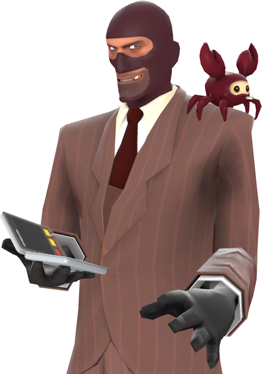 No - Tf2 Spycrab Clipart (520x741), Png Download