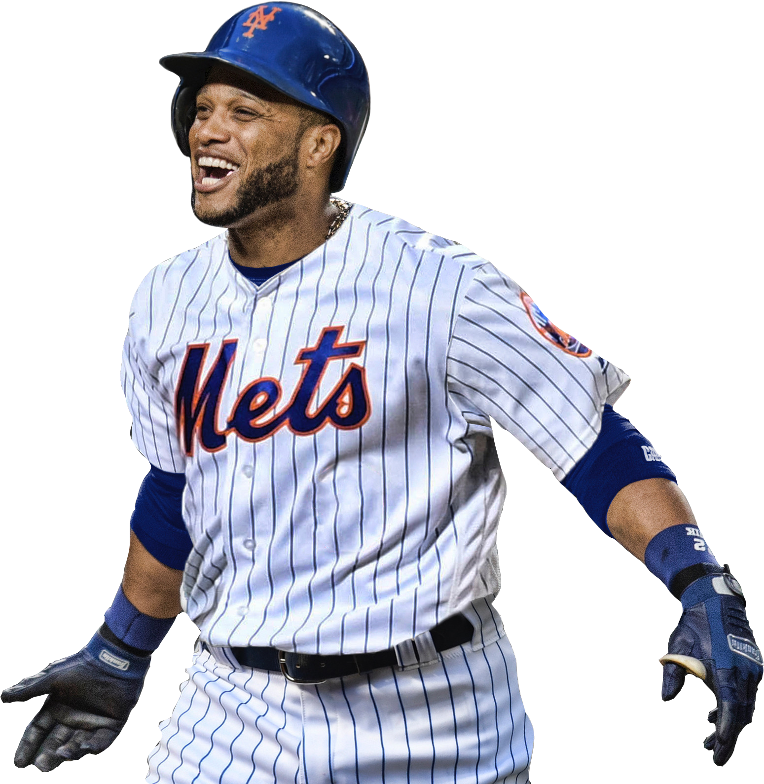 Robinson Cano In Mets Jersey Clipart (2958x1770), Png Download