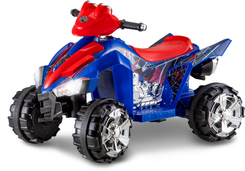 Spider-man Atv - Kid Trax Clipart (900x600), Png Download