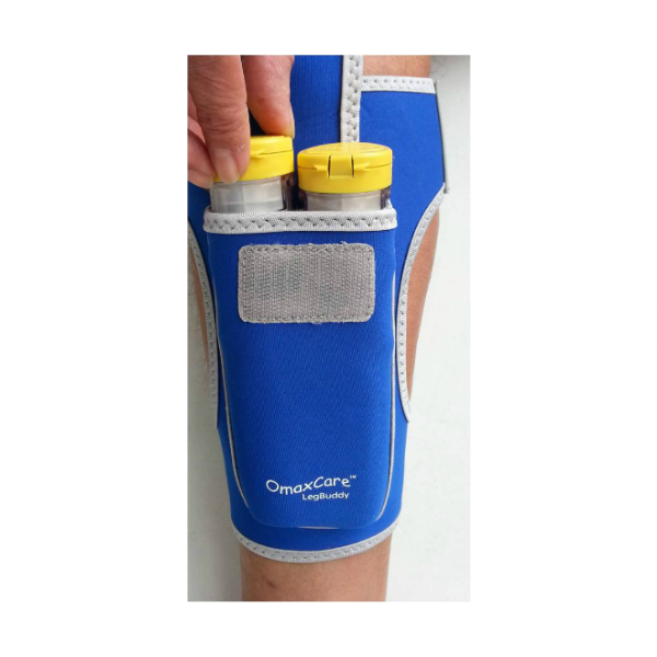 Legbuddy Concelaed Epipen Carrier - Epipen Carrier Clipart (626x600), Png Download