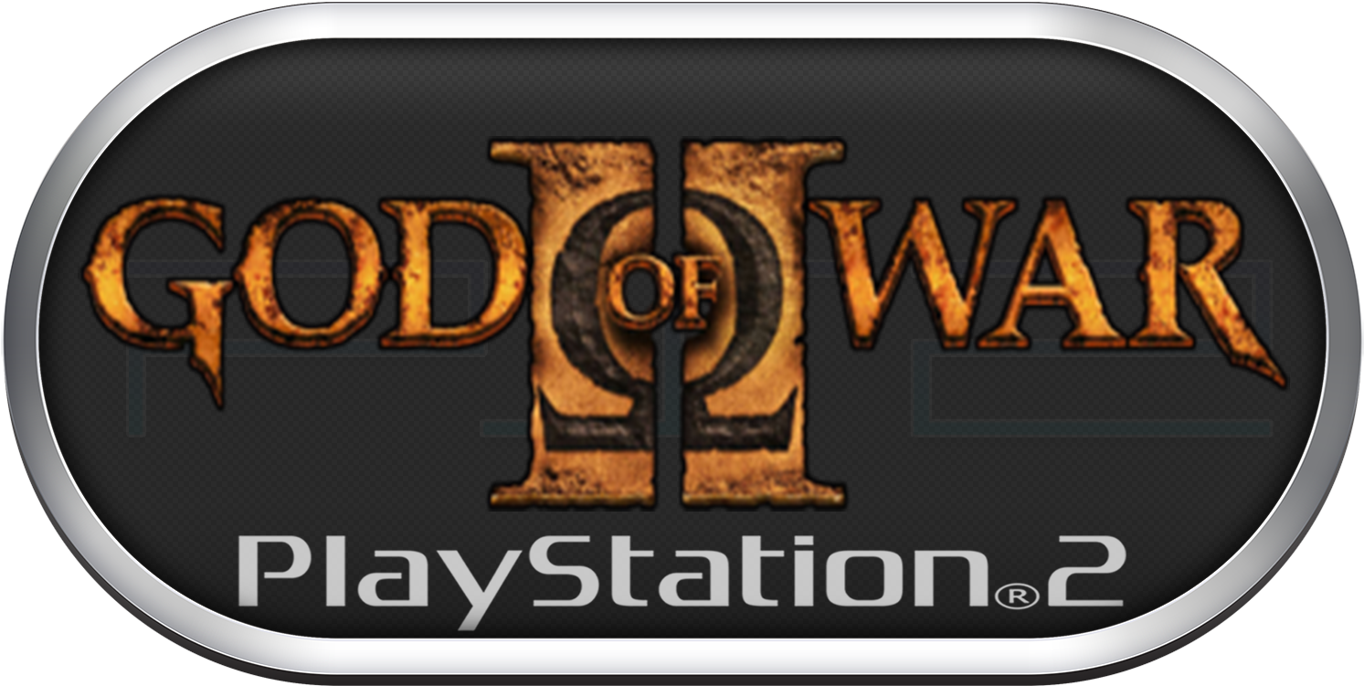 Ps2 Silver Ring Clear Game Logo Set - Download God Of War 2 Clipart (1493x751), Png Download