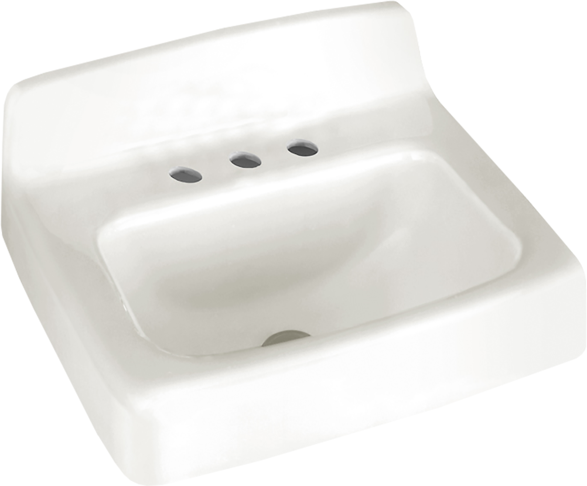 Discount Bathroom Sinks Wall Hung Sink No Tap Hole - Bathroom Sink Clipart (2000x2000), Png Download