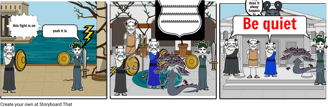 War Of The Gods - Cartoon Clipart (1164x385), Png Download