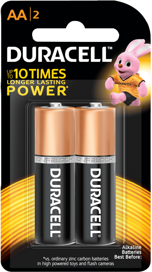 Duracell Basic Batteries - Duracell C Size Battery Clipart (1000x1000), Png Download
