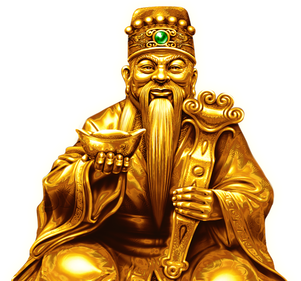 Happy Festival Chinese Gods Lu Xian Character - Religion Clipart (878x549), Png Download