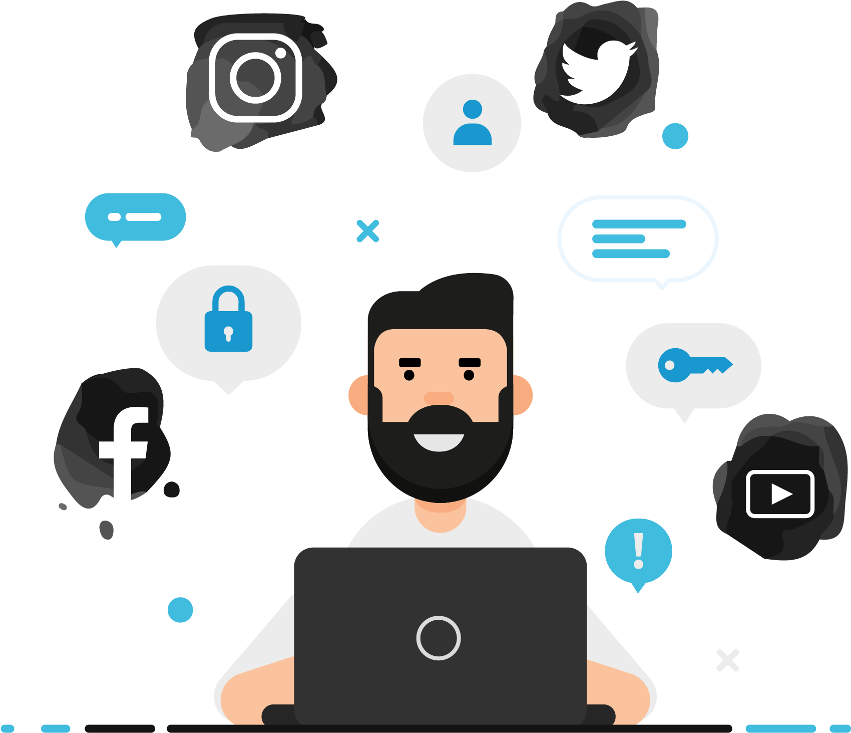 Why Socinator - Facebook Clipart (1699x1490), Png Download