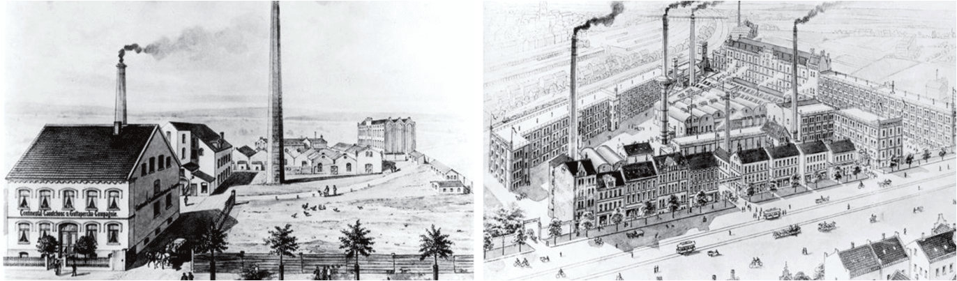 Continental Motorcycle Tire History - Arch Clipart (1372x403), Png Download