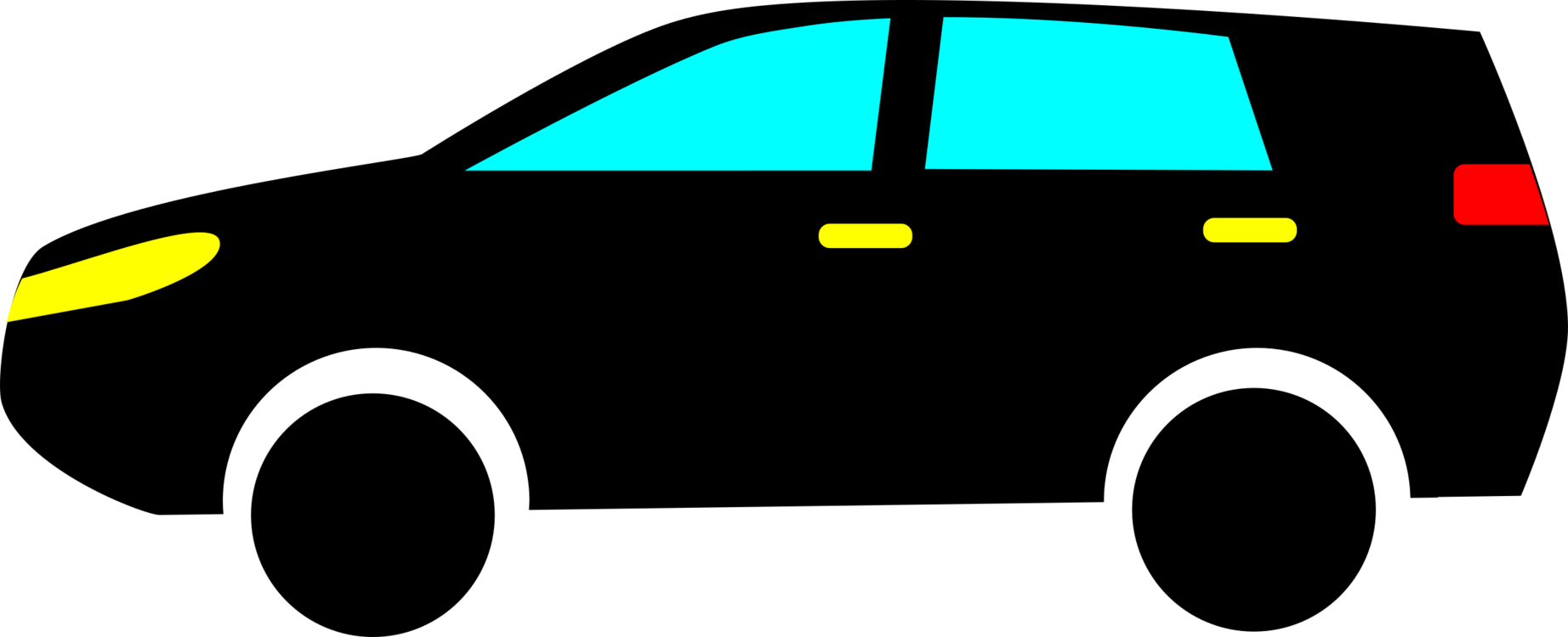 Sport Utility Vehicle Car Toyota Rav4 Motor Vehicle - Car Clipart (1844x750), Png Download