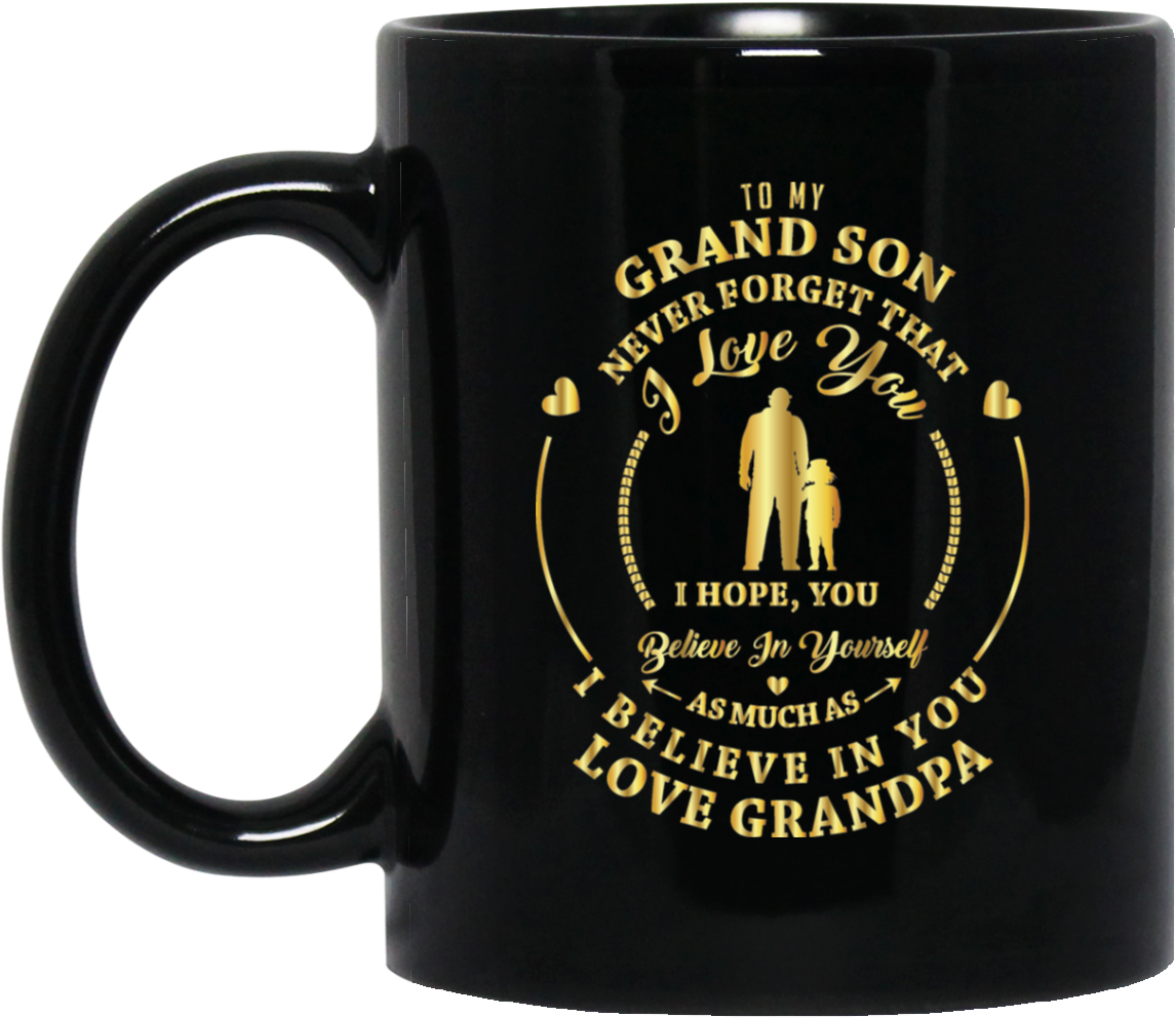 ''to My Grand Son Never Forget That I Love You - Beer Stein Clipart (1155x1155), Png Download