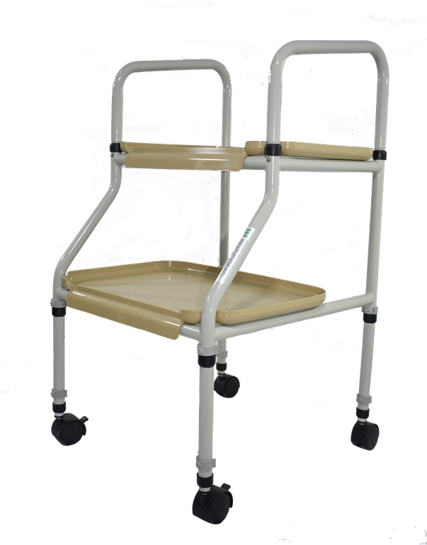 Aml Four Wheeled Walking Trolley - Folding Chair Clipart (904x904), Png Download