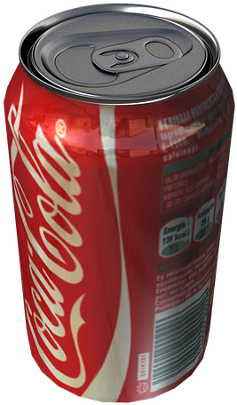 Beverage Soft Drink Cans - Coca Cola Clipart (960x540), Png Download