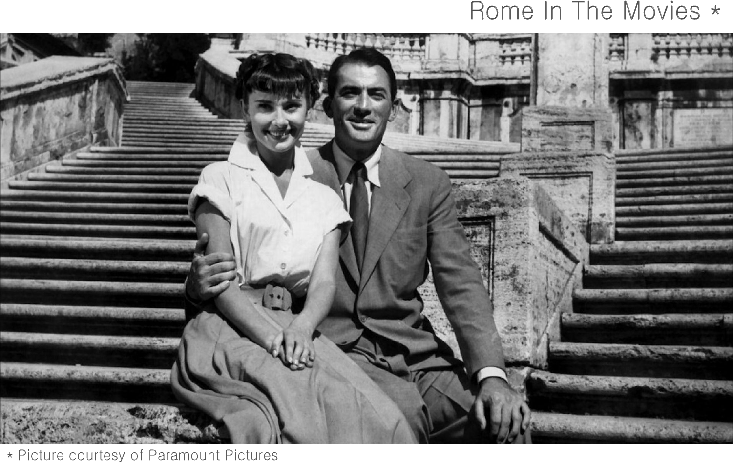 Roman Holiday Walking Tour - Roman Holiday Movie Clipart (1516x988), Png Download