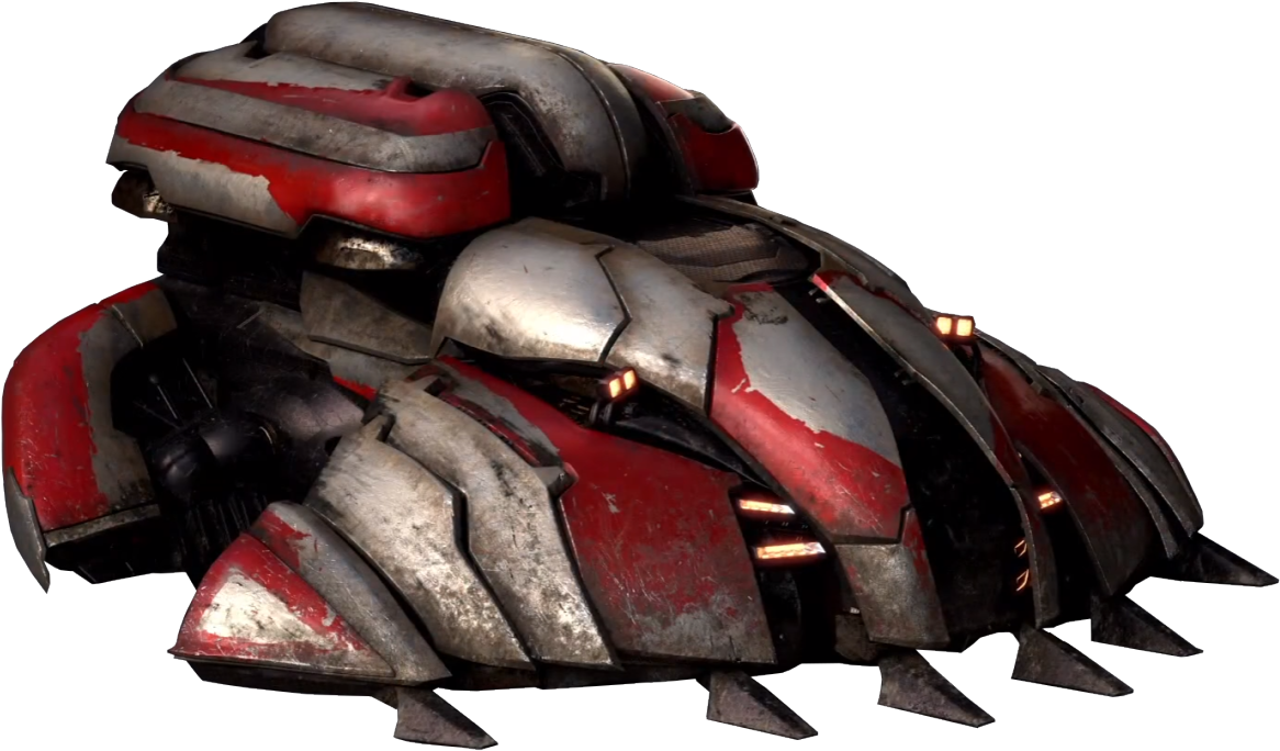 Vorked Is The Best Some Render Cut-outs I Made Of The - Halo Wars 2 Wraith Clipart (1280x739), Png Download