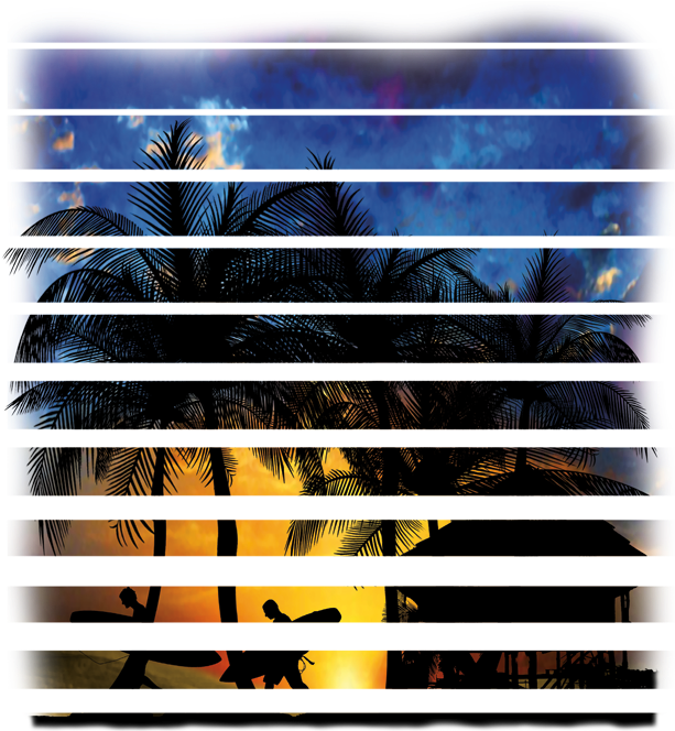 Beach Sunset Surfers Walking - Stairs Clipart (675x675), Png Download