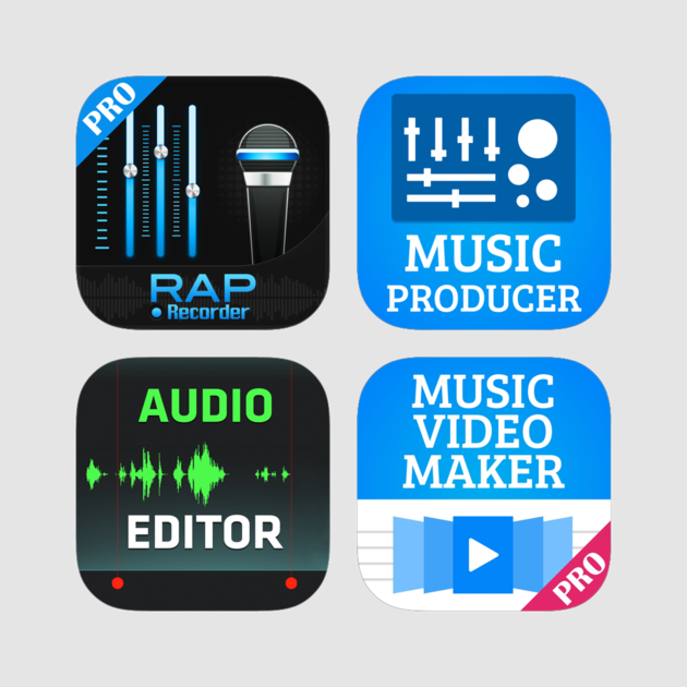Rap Recorder Bundle 4 - Graphic Design Clipart (630x630), Png Download