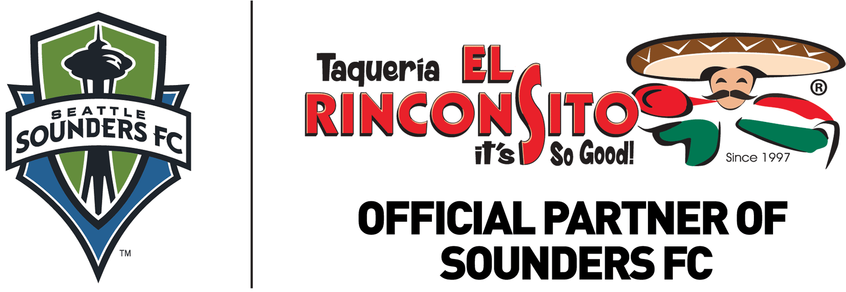 Taqueria El Rinconsito - Seattle Sounders Fc Clipart (1920x669), Png Download