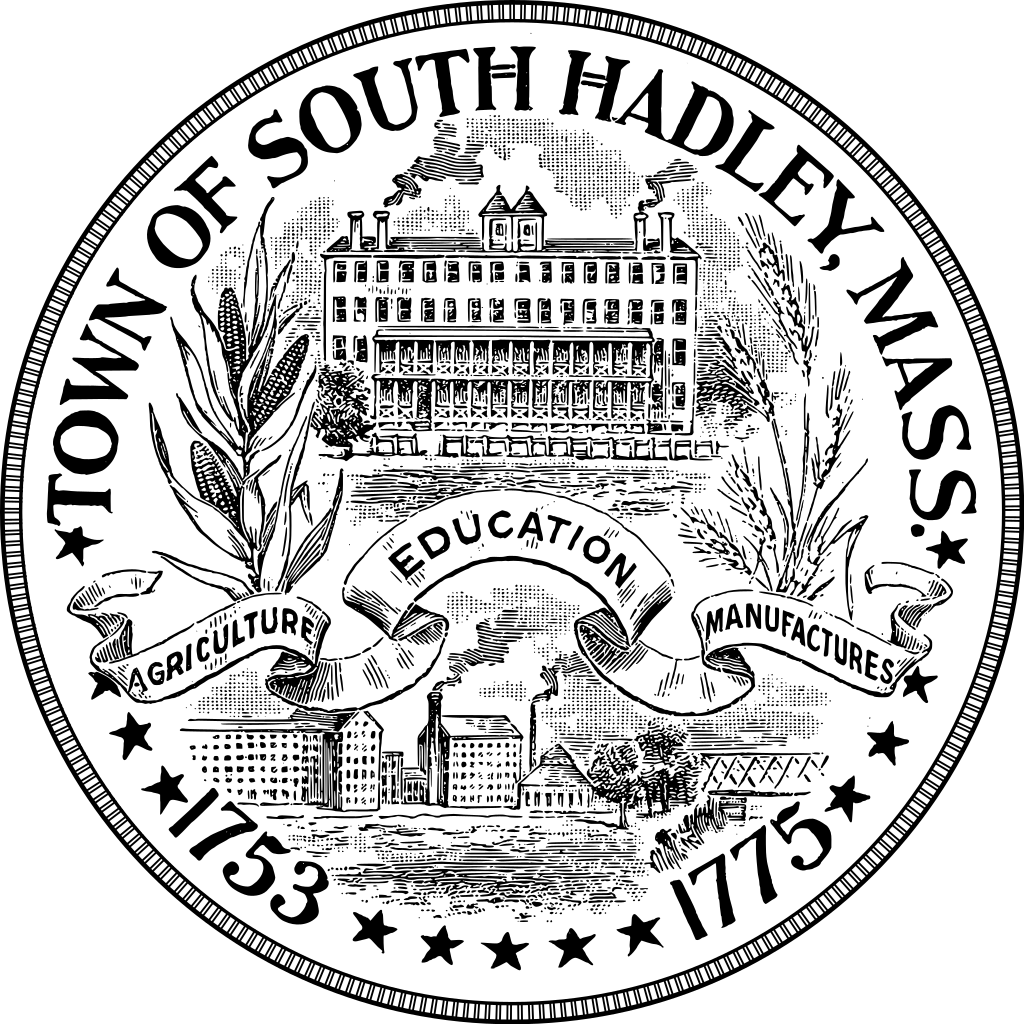 Seal Of South Hadley, Massachusetts - South Hadley Ma Seal Clipart (1024x1024), Png Download