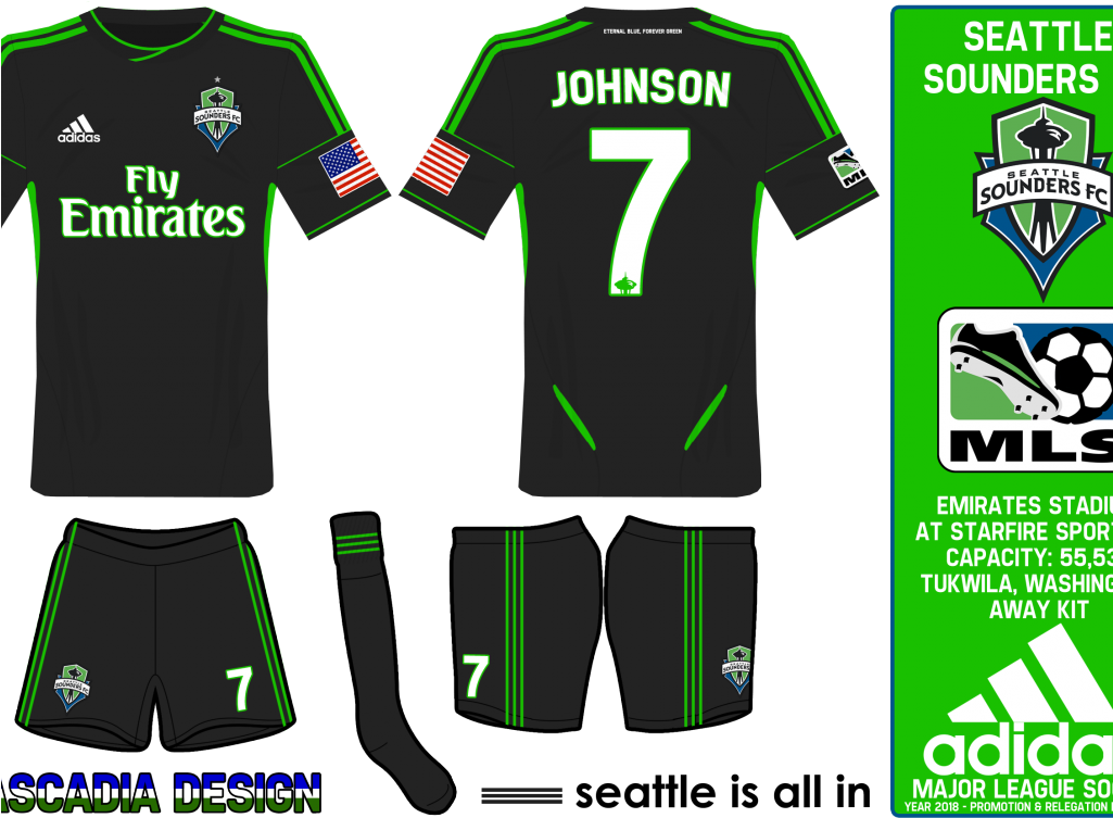 Seattle Sounders Fc Clipart (1024x768), Png Download