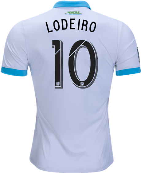 Seattle Sounders 17/18 Away Jersey Lodeiro - Polo Shirt Clipart (600x600), Png Download
