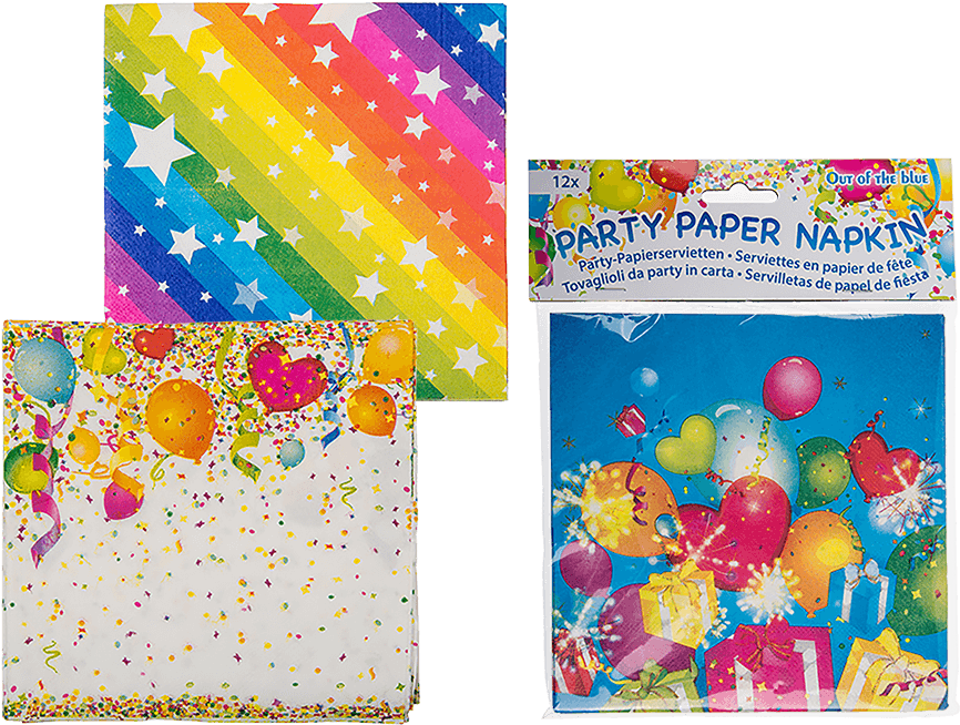 Party Paper Napkin - Napkin Clipart (945x709), Png Download