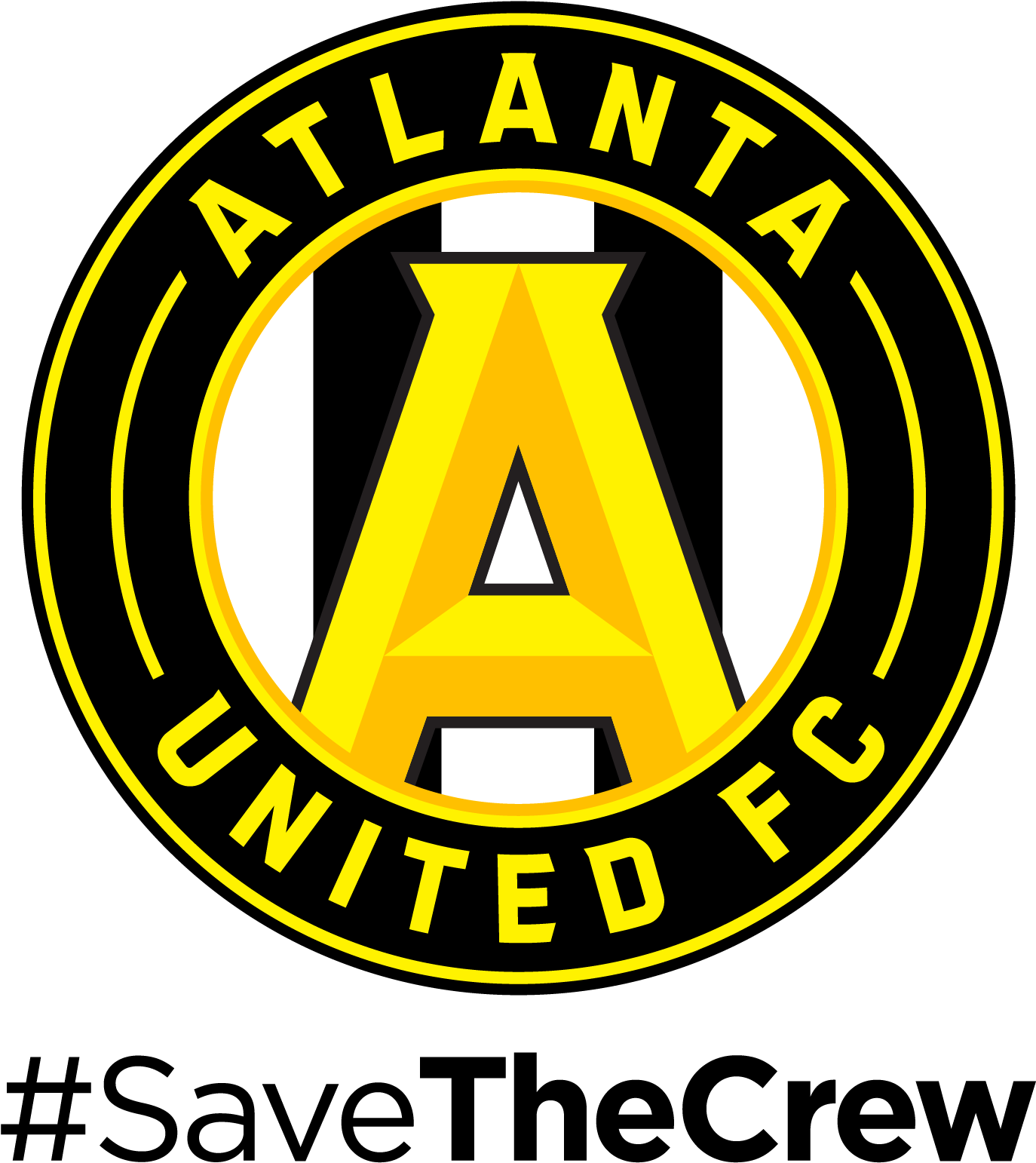 Atlanta United Logo To Rep Your Team And Still Support - Emblem Clipart (1374x1542), Png Download