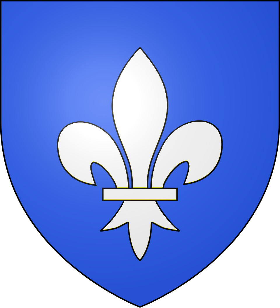 Blason Ville Fr Soissons - Blason Fleur De Lys Clipart (960x1056), Png Download