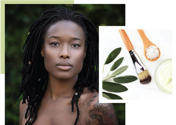 Beautiful Skin Is An Inside Job - Girl Clipart (1000x505), Png Download