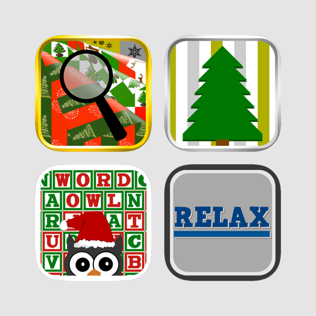 Happy Holiday App Bundle For Ipad 4 - Christmas Tree Clipart (630x630), Png Download