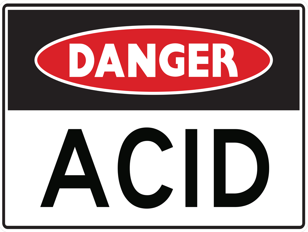 Hazardous Substances Signs Clipart (1000x1000), Png Download