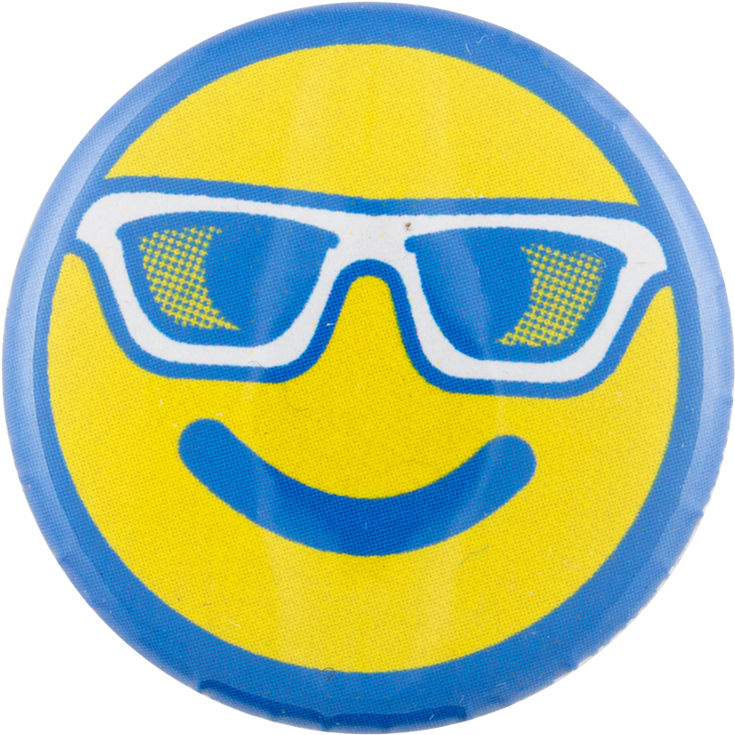 Blue Smiley Face Png - Smiley Clipart (813x813), Png Download