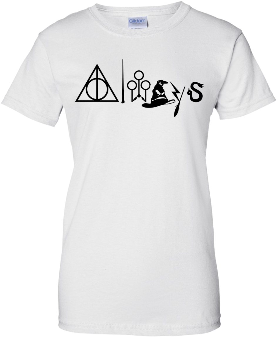 Harry Potter Always Shirt, Hoodie, Tank - Disney Logo T Shirt Clipart (1155x1155), Png Download
