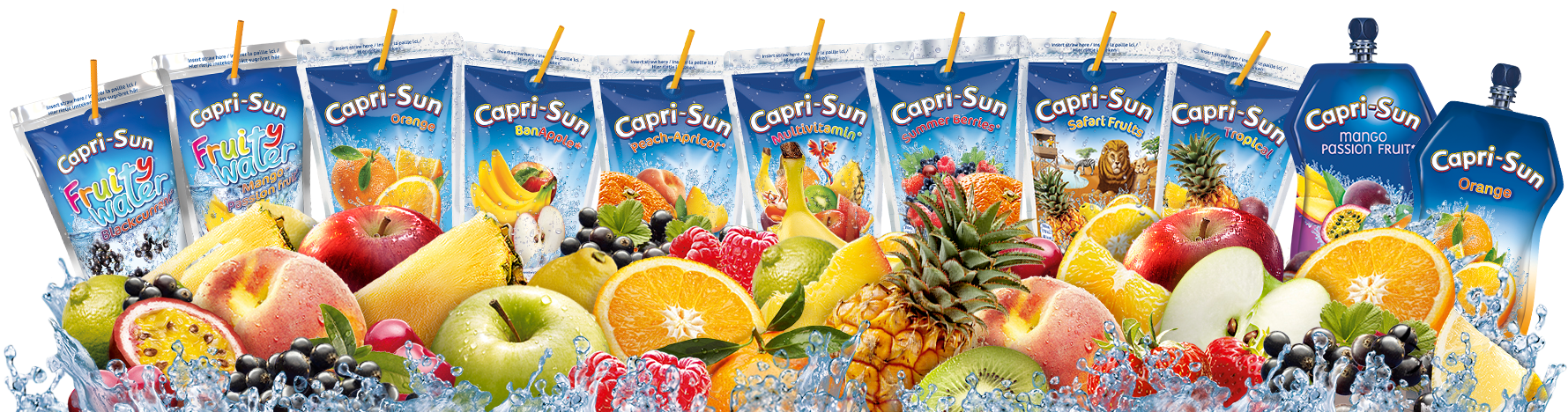 Capri Sun Orange 330ml , Png Download - Mandarin Orange Clipart (1779x468), Png Download