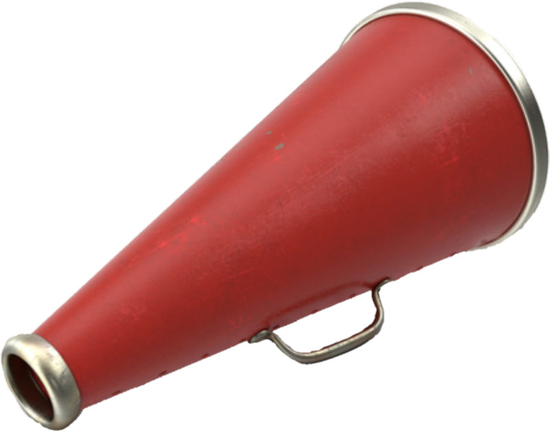 #megaphone#megaphone #cheerleading - Old Megaphone Clipart (1024x1014), Png Download