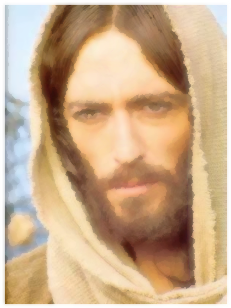 Jesus Artist Impression - Robert Powell Clipart (500x624), Png Download
