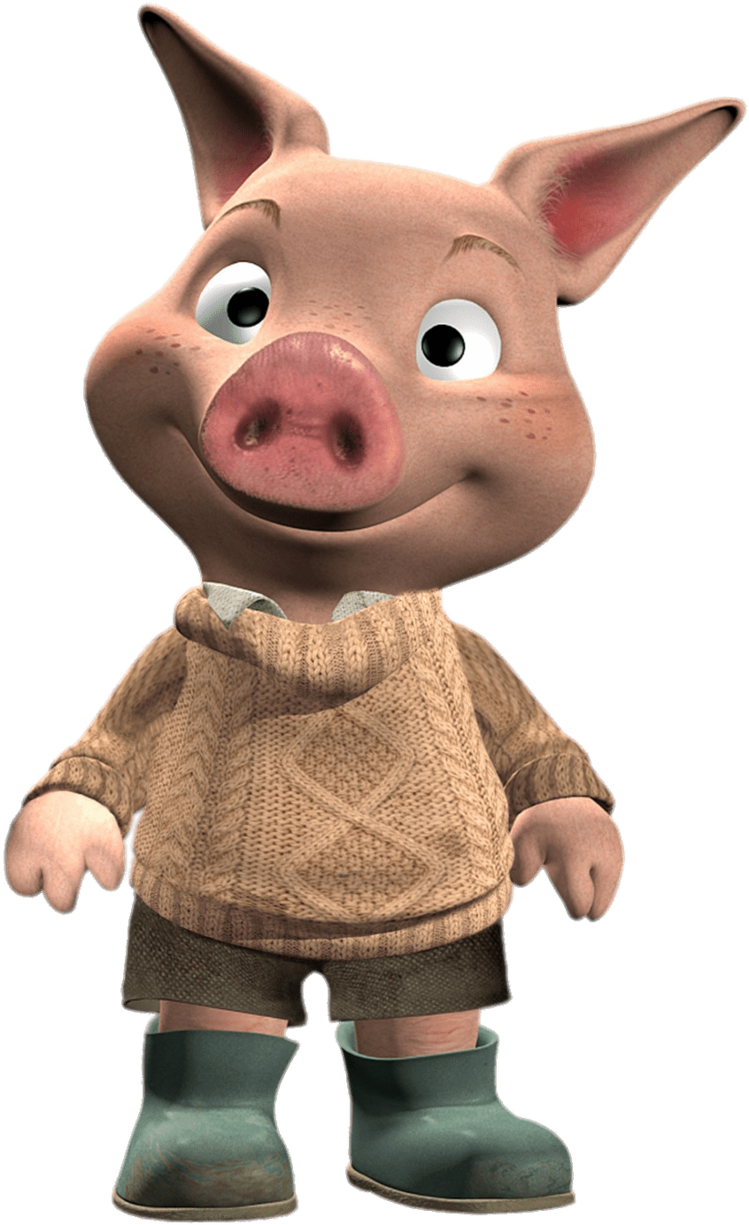 Download - Jakers The Adventures Of Piggley Winks Clipart (900x1400), Png Download