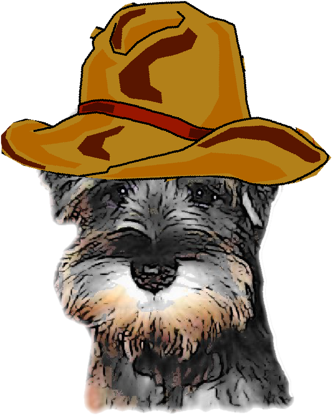 Christmas Pictures Of Schnauzers Clipart (710x949), Png Download