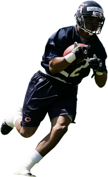 Matt Forte Photo Zthdoj - Kick American Football Clipart (535x800), Png Download