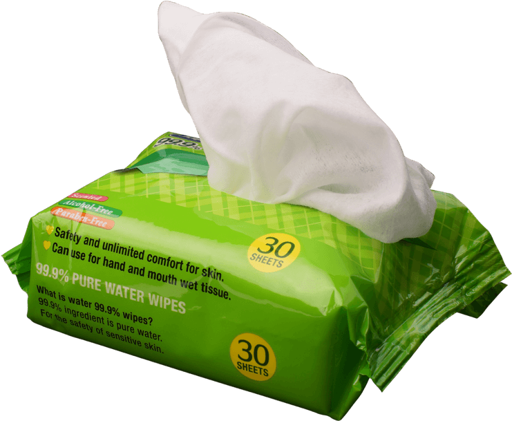 Japlo Baby Wipes 30's - Packaging And Labeling Clipart (800x677), Png Download