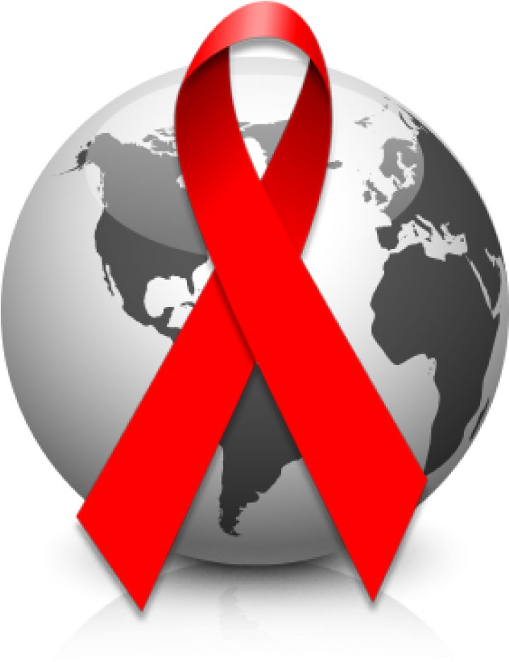 Hiv Red Ribbon - World Aids Day 2017 Clipart (721x936), Png Download