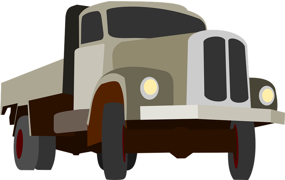 Caminhao Desenho Png Clipart (960x628), Png Download