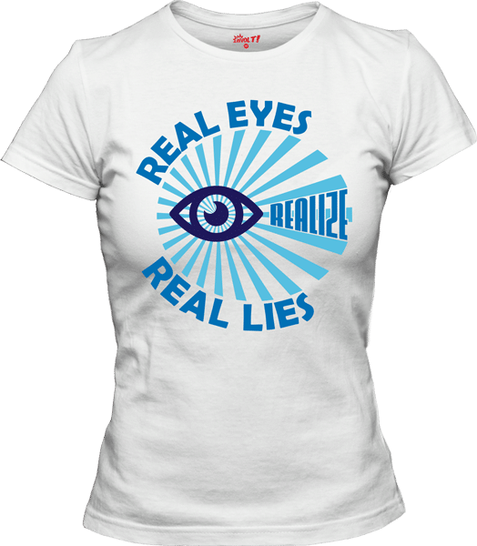 Women's Real Eyes - Active Shirt Clipart (524x600), Png Download