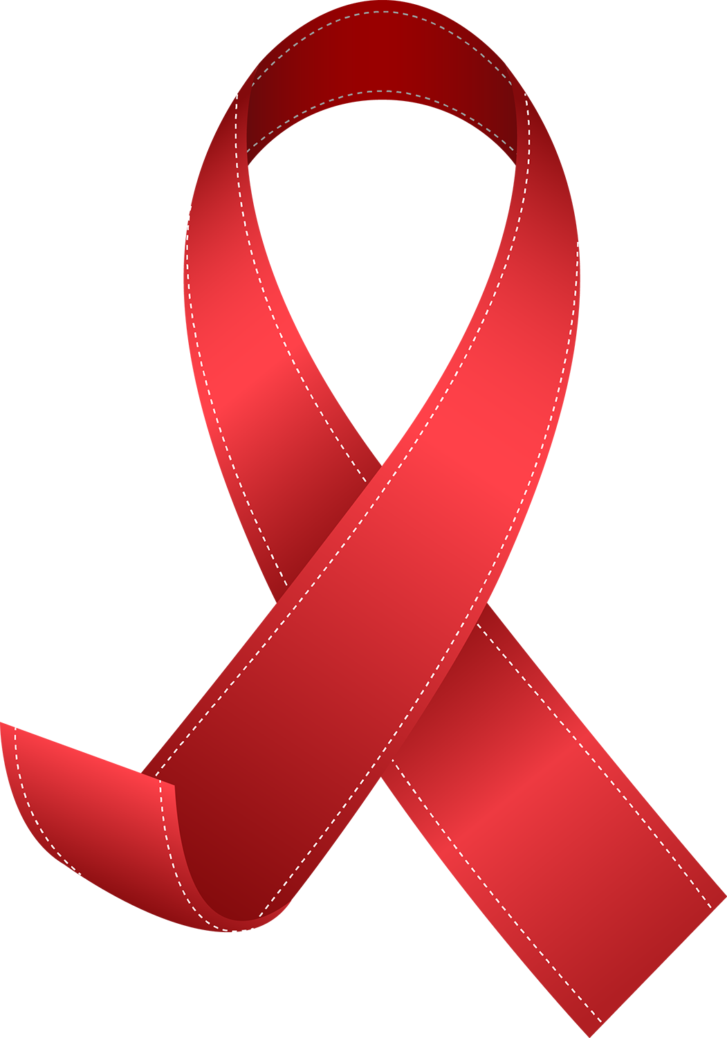 World Aids Day Resolution - World Aids Day Ribbon Png Clipart (1051x1500), Png Download