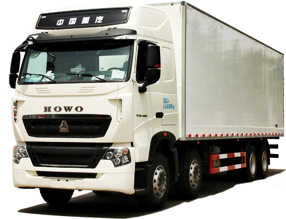 Trailer Truck Clipart (800x533), Png Download