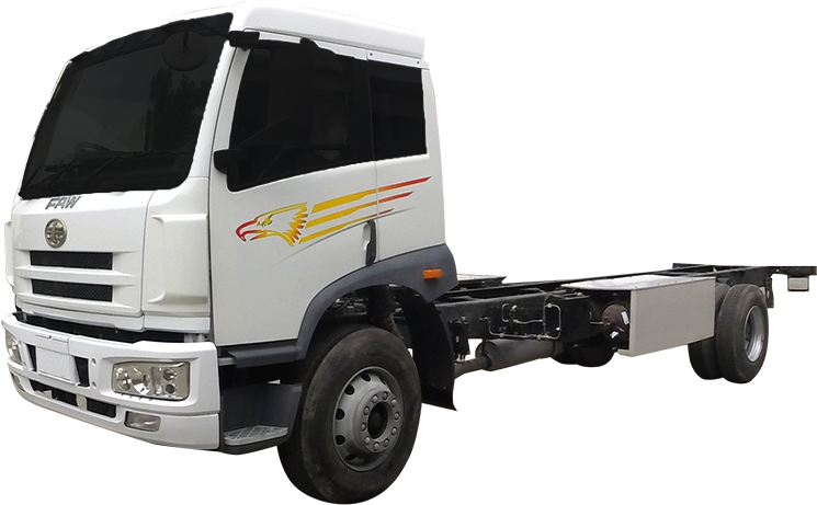 210hp Cargo Truck 4×2 Cng - Trailer Truck Clipart (800x519), Png Download