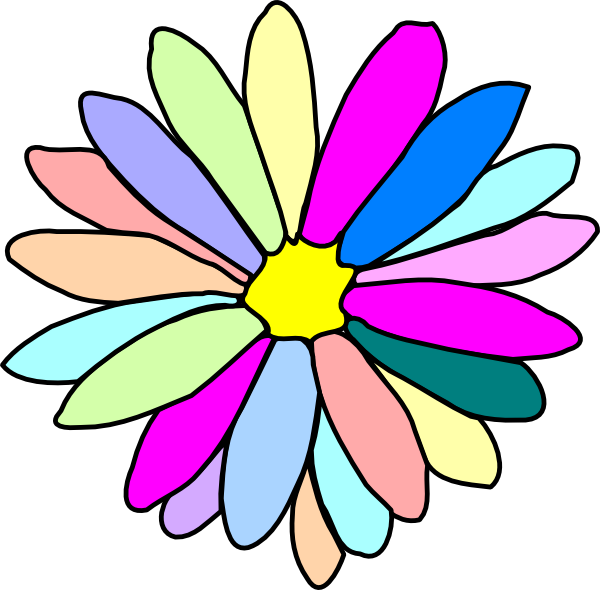 Clipart Black And White Flower Png Transparent Png (600x590), Png Download