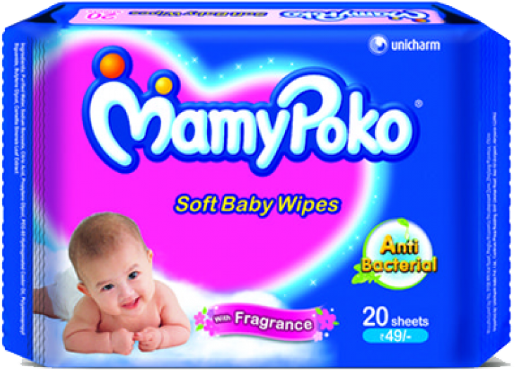 Mamy Poko Baby Wipes Clipart (800x800), Png Download