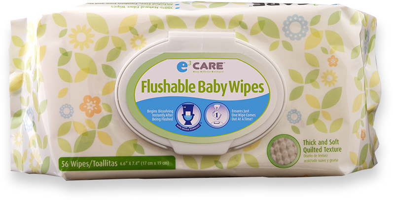Flushable Moist Toilet Wipes - Flushable Baby Wipes Clipart (800x472), Png Download