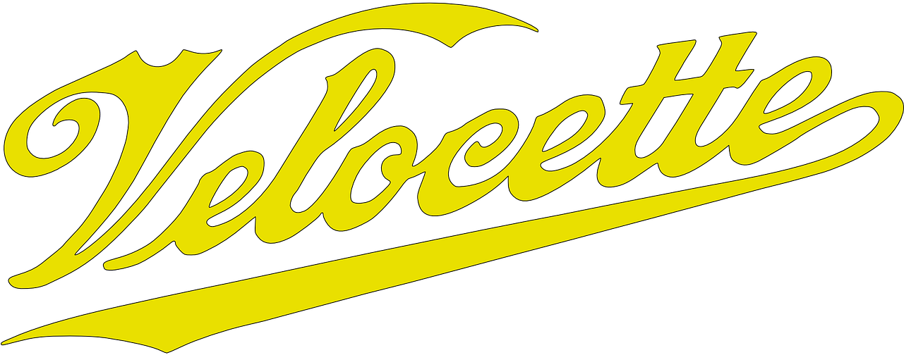 Velocette Logo Bike Motorcycle Png Image - Velocette Motorcycle Logo Clipart (1280x640), Png Download