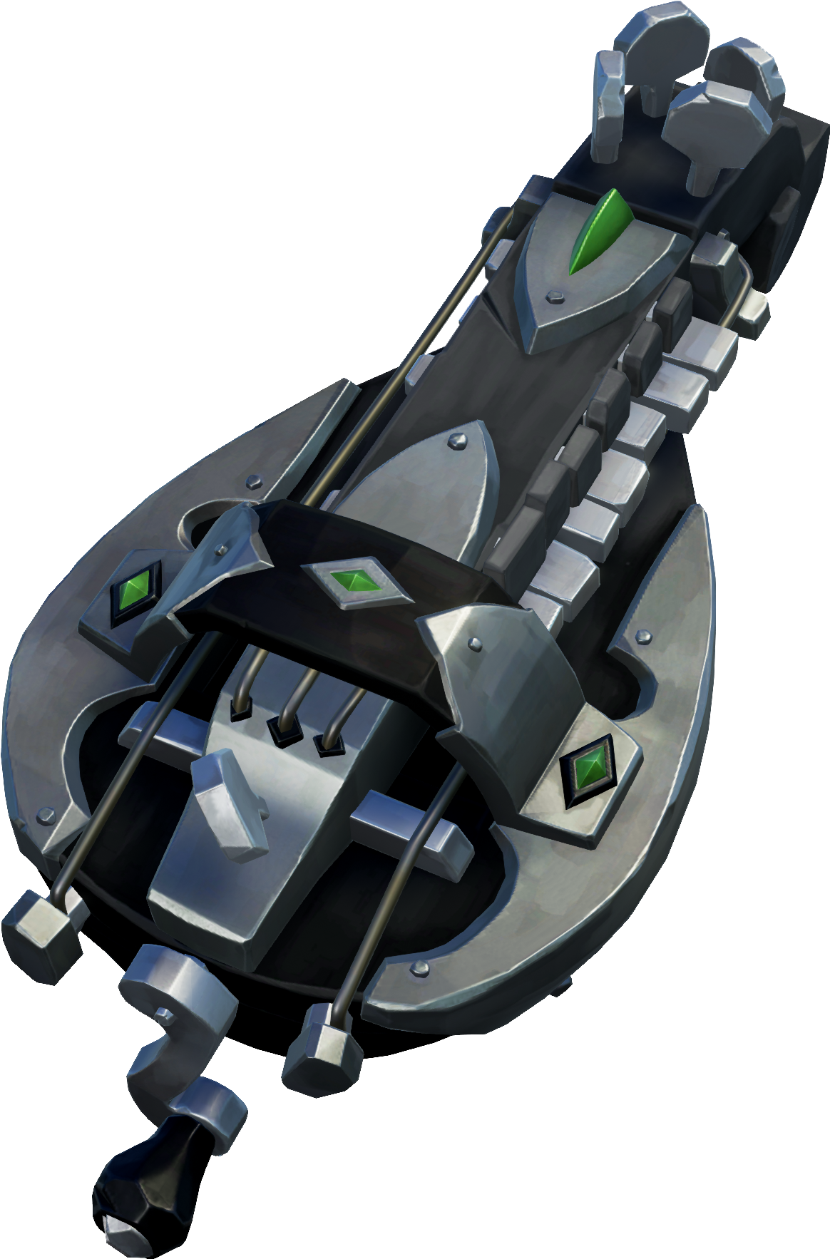 Sea Of Thieves Black Dog Pack Hurdy - Sea Of Thieves Black Dog Pack Clipart (1859x2080), Png Download